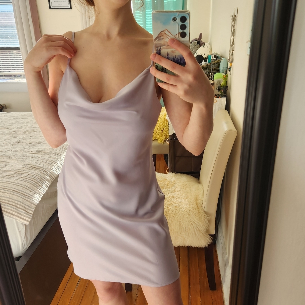 Lilac Cocktail Dress